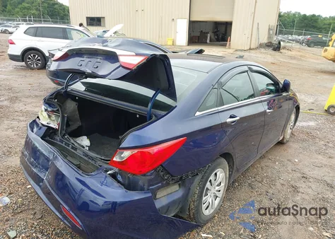 2011 Hyundai Sonata Gls from USA, damaged, VIN 5NPEB4AC7BH082363